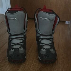 Salomon Black and Gray Rain & Snow Boots with Reinforced Toe